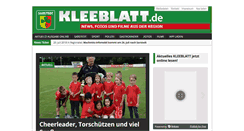 Desktop Screenshot of kleeblatt.de