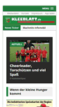 Mobile Screenshot of kleeblatt.de