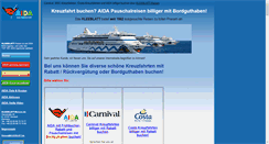Desktop Screenshot of clubschiff-billiger.kleeblatt.de