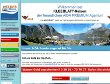 Tablet Screenshot of karibik.kleeblatt.de